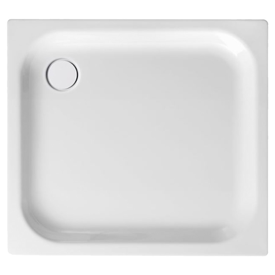 Receveur de douche SCHMIDLIN
80 x 70 x 6,5 cm, acier
écoulement côté long derrière
à gauche D 90 mm, isolation
phonique