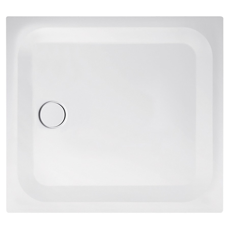 Receveur de douche SCHMIDLIN
100 x 90 x 2,5 cm, acier
écoulement côté étroit au
milieu D 90 mm, isolation
phonique