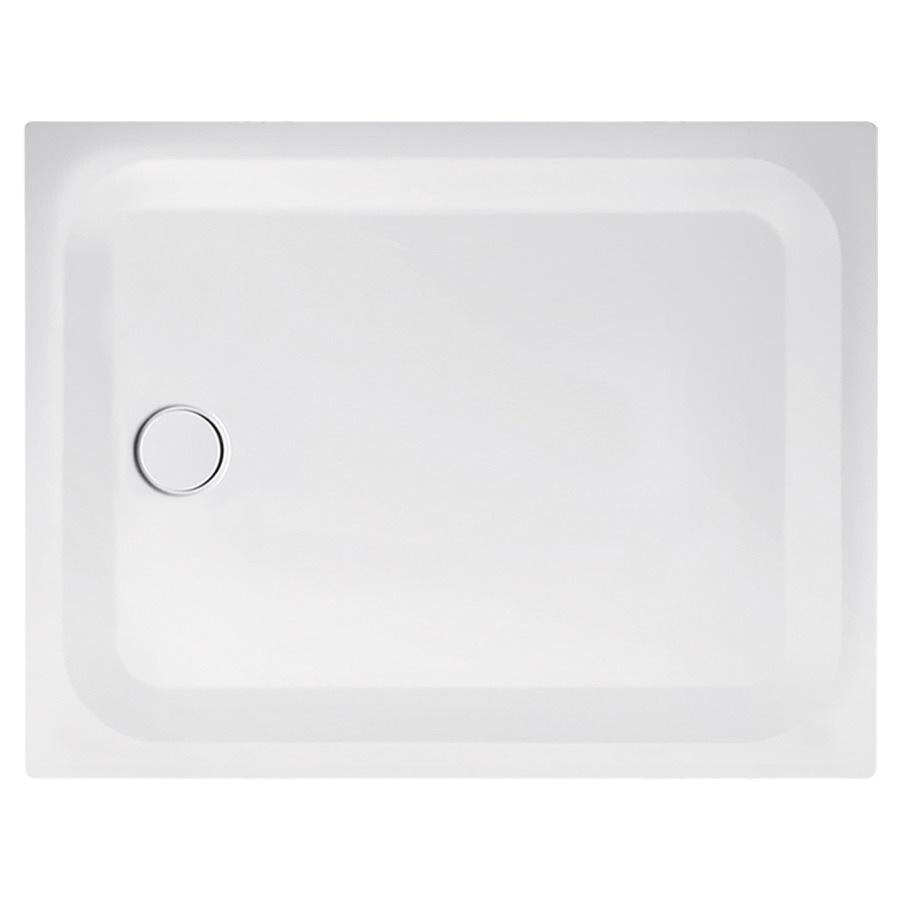 Receveur de douche SCHMIDLIN
120 x 90 x 3,5 cm, acier
écoulement côté étroit au
milieu D 90 mm, isolation
phonique