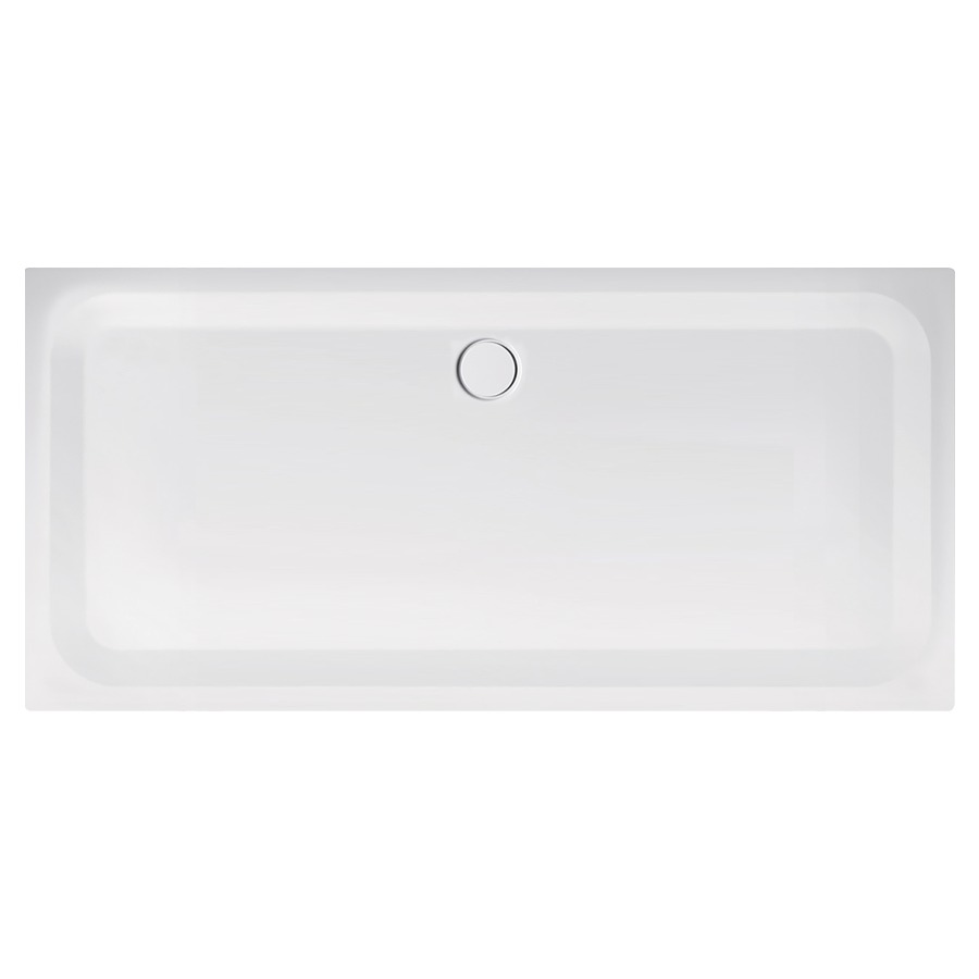 Receveur de douche SCHMIDLIN
180 x 90 x 3,5 cm, acier
écoulement côté long au milieu
D 90 mm, isolation phonique