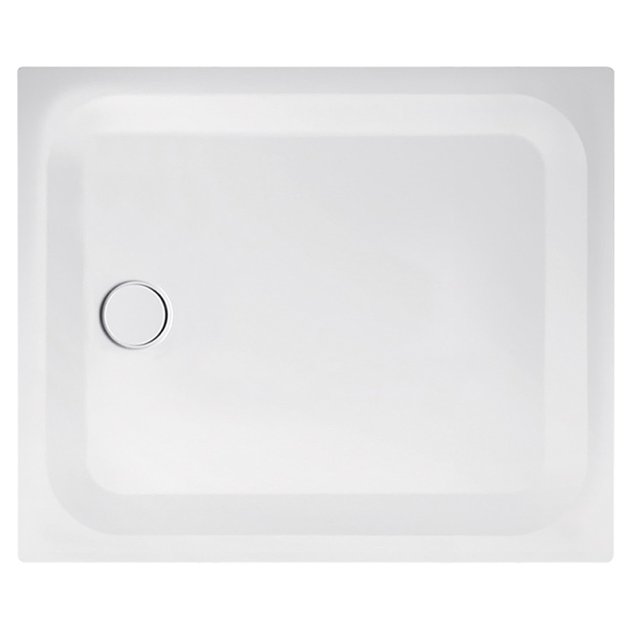 Receveur de douche SCHMIDLIN
110 x 90 x 3,5 cm, acier
écoulement côté étroit au
milieu D 90 mm, isolation
phonique