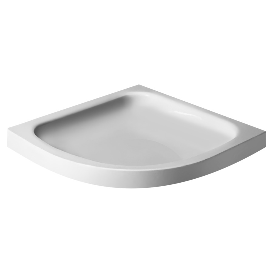 Receveur douche d'angle
SCHMIDLIN, 100 x 80 x 6,5 cm
H 7,5 cm, rayon 50 cm, acier
écoulement angle à gauche
chevalet de montage, tablier
frontal, écoulement D 90 mm
isolation phonique