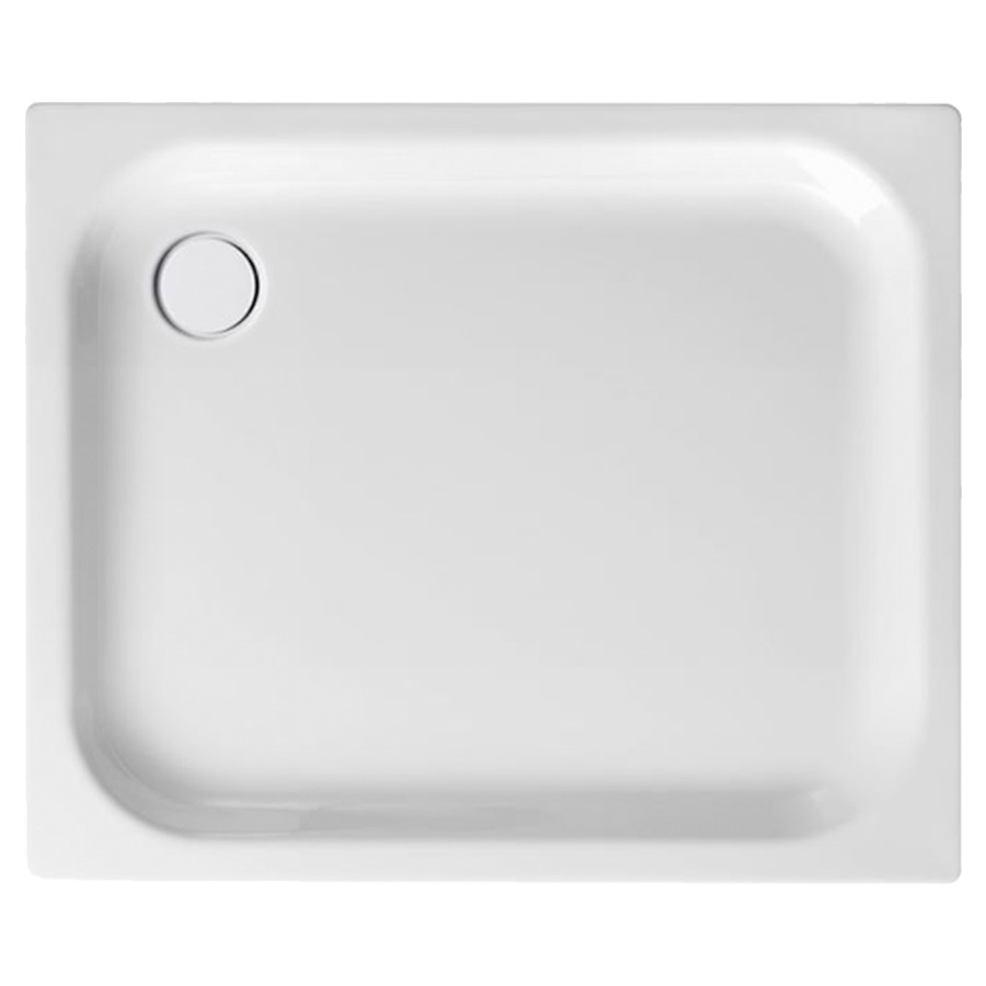 Receveur de douche SCHMIDLIN
95 x 75 x 6,5 cm, acier
écoulement côté long derrière
à gauche D 90 mm, isolation
phonique