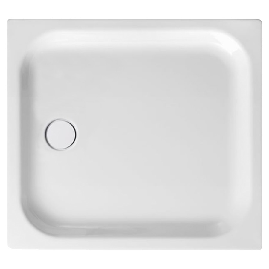 Receveur de douche SCHMIDLIN
105 x 95 x 6,5 cm, acier
écoulement côté étroit au
milieu D 90 mm, isolation
phonique