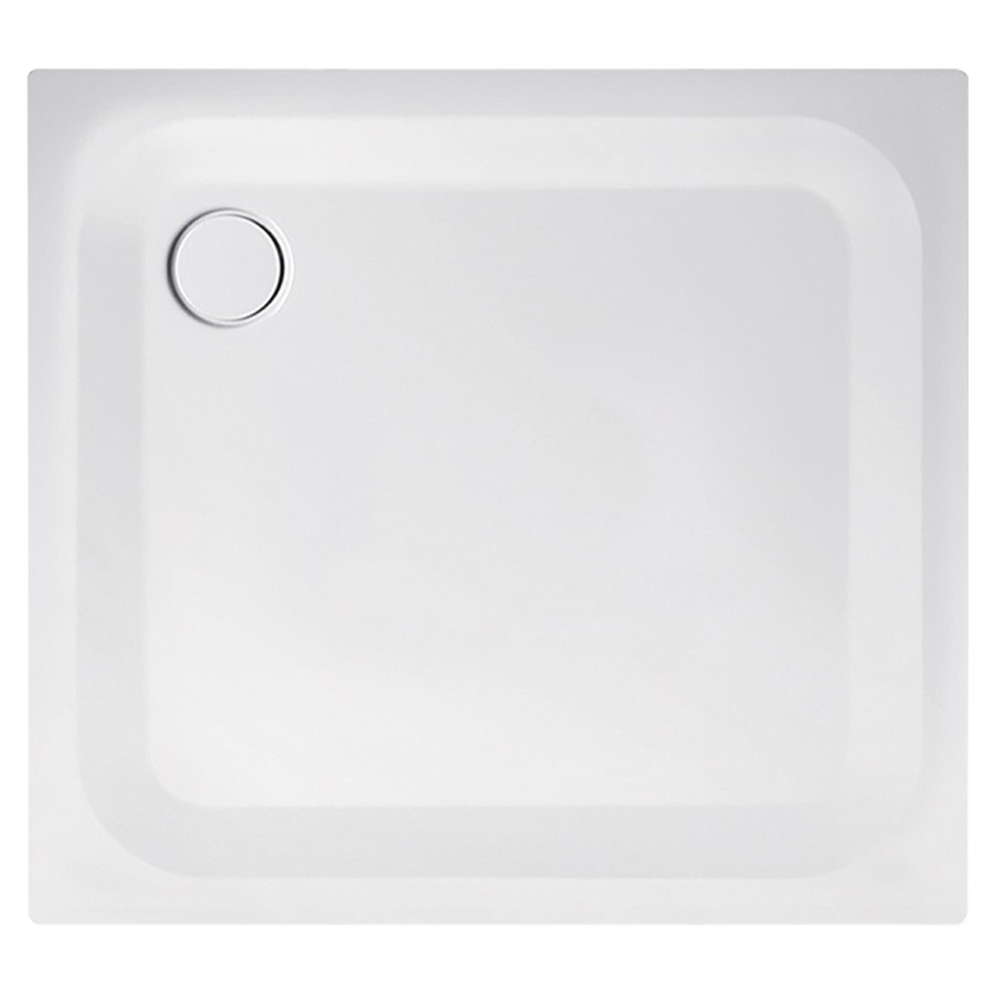 Receveur de douche SCHMIDLIN
80 x 70 x 2,5 cm, acier
écoulement côté long derrière
à gauche D 90 mm, isolation
phonique