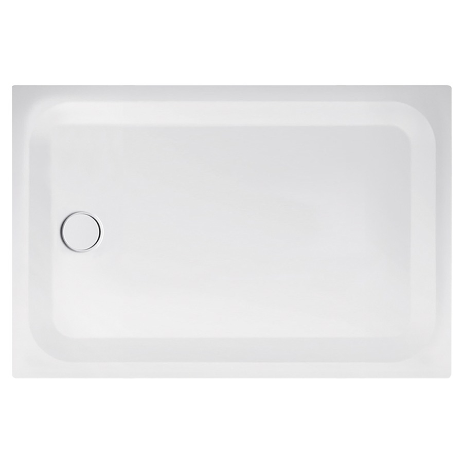 Receveur de douche SCHMIDLIN
110 x 70 x 3,5 cm, acier
écoulement côté étroit au
milieu D 90 mm, isolation
phonique