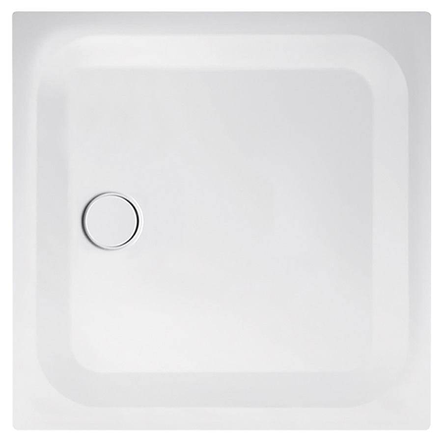 Receveur de douche SCHMIDLIN
120 x 120 x 3,5 cm, acier
écoulement latéral au milieu
D 90 mm, isolation phonique