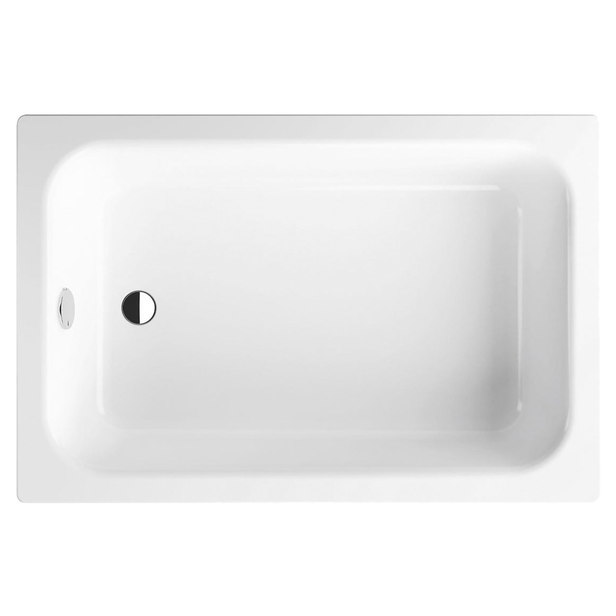 Receveur de douche SCHMIDLIN
100 x 80 x 28 cm, acier
écoulement côté étroit au
milieu D 52 mm, isolation
phonique