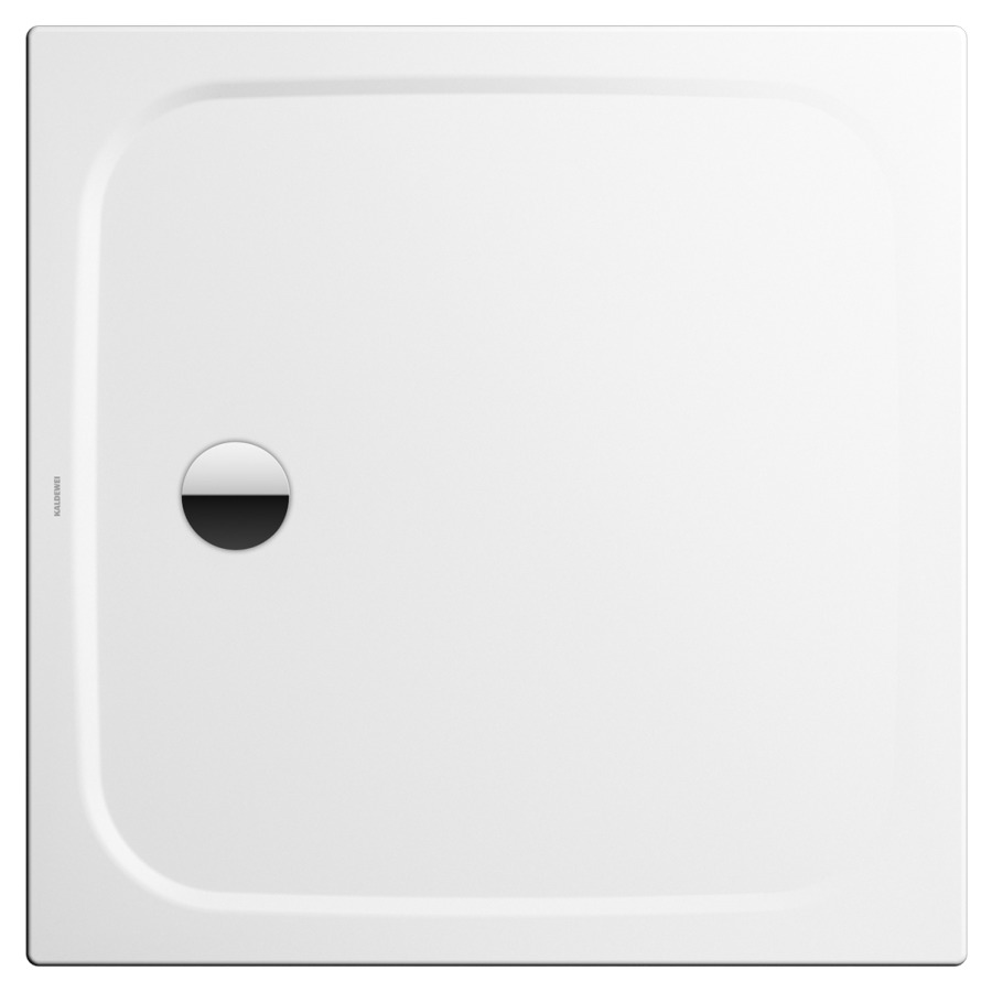 Receveu douche CAYONOPLAN-WT
90 x 90 x 1,8 cm, acier
isolation phonique
trou d'écoulement D 90 mm
avec support extraplate