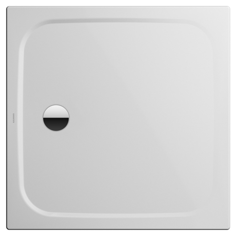 Receveu douche CAYONOPLAN-WT
90 x 90 x 1,8 cm, acier
isolation phonique
trou d'écoulement D 90 mm
avec support extraplate