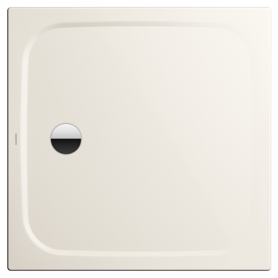 Receveu douche CAYONOPLAN-WT
90 x 90 x 1,8 cm, acier
isolation phonique
trou d'écoulement D 90 mm
avec support extraplate