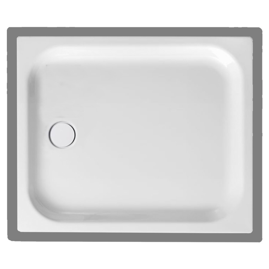 Duschenwanne SCHMIDLIN
100 x 80 x 6,5 cm, Stahl
Ablauf links mitte D 90 mm
Zargen an 4 Seiten, Z1111
Schallisolierung