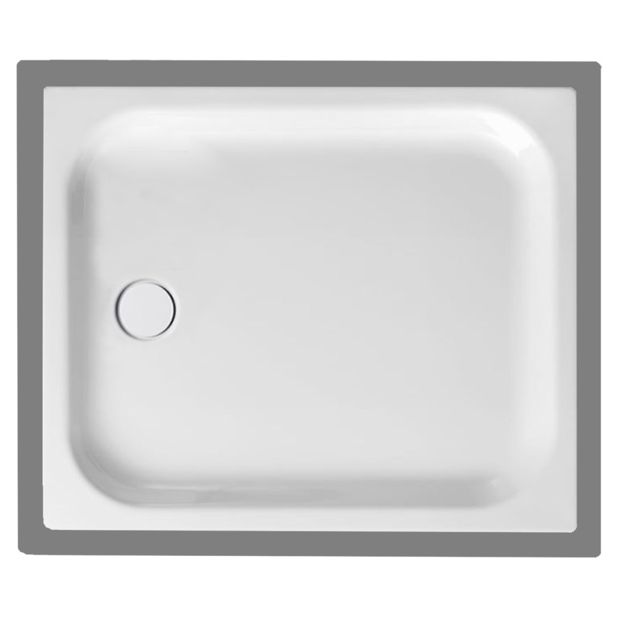 Duschenwanne SCHMIDLIN
120 x 100 x 6,5 cm, Stahl
Ablauf links Mitte D 90 mm
Zargen an 4 Seiten, Z1111
Schallisolierung