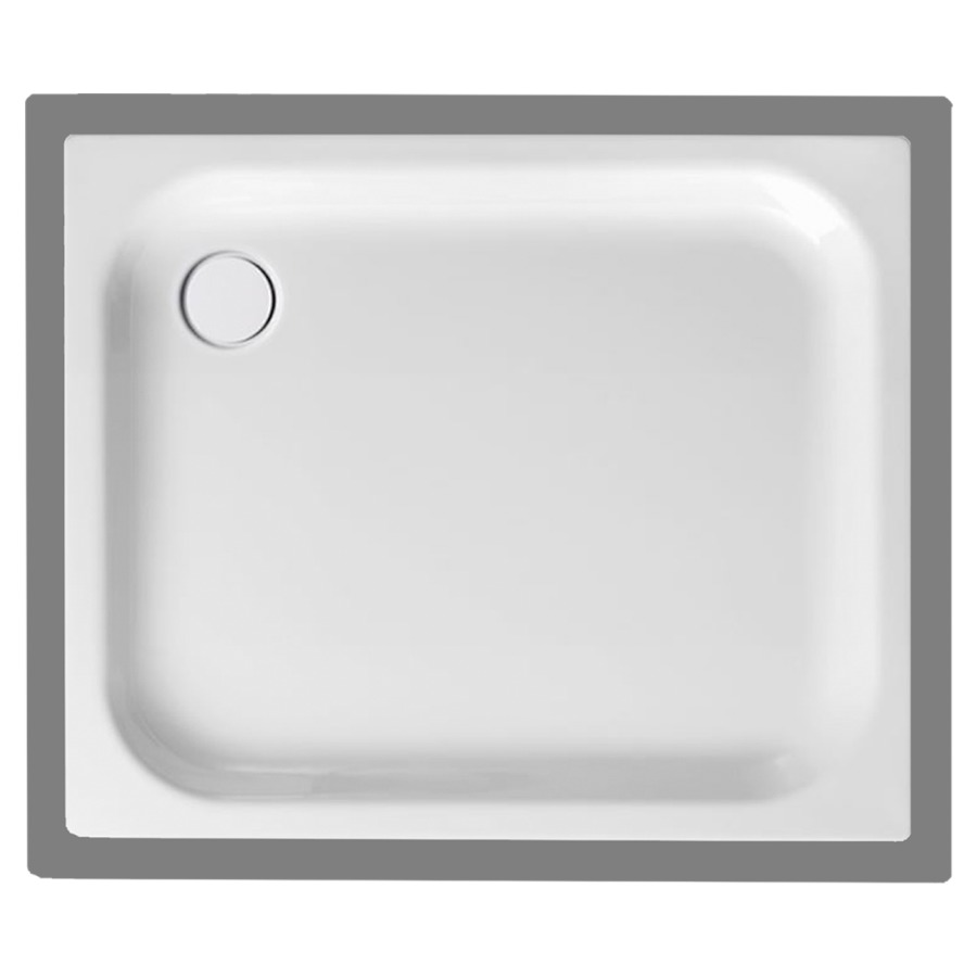 Duschenwanne SCHMIDLIN
90 x 75 x 6,5 cm, Stahl
Ablauf hinten links D 90 mm
Zargen an 4 Seiten, Z1111
Schallisolierung