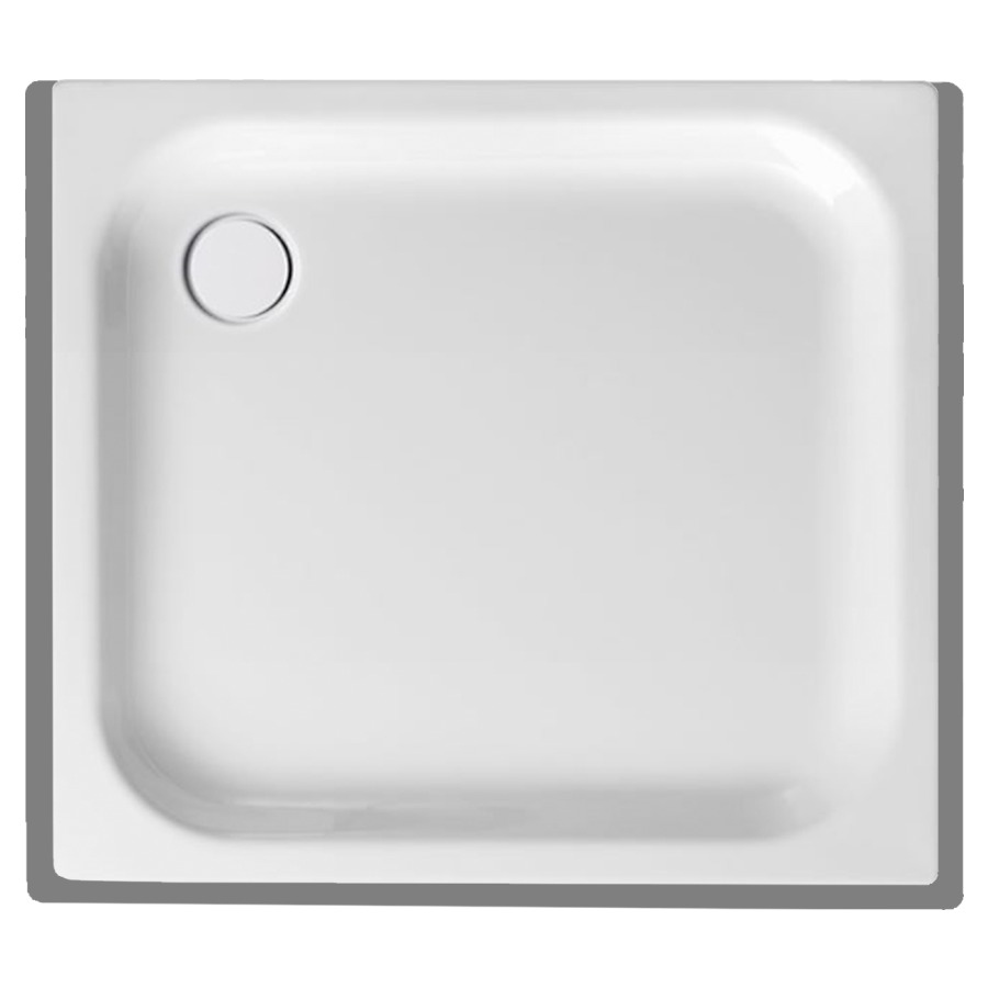 Duschenwanne SCHMIDLIN
90 x 80 x 6,5 cm, Stahl
Ablauf hinten links D 90 mm
Zargen vorne, links und
rechts, Z0111
Schallisolierung