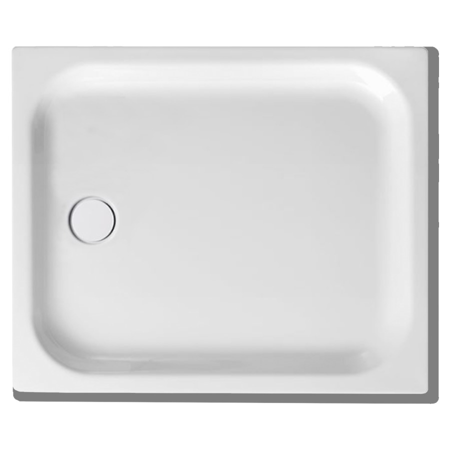 Duschenwanne SCHMIDLIN
100 x 80 x 6,5 cm, Stahl
Ablauf links Mitte D 90 mm
Zargen vorne und rechts
Z0110, Schallisolierung