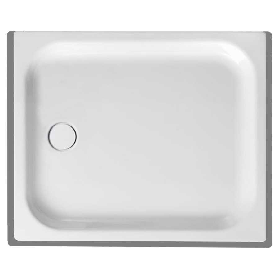 Duschenwanne SCHMIDLIN
100 x 80 x 6,5 cm, Stahl
Ablauf links Mitte D 90 mm
Zargen vorne, links und
rechts, Z0111
Schallisolierung