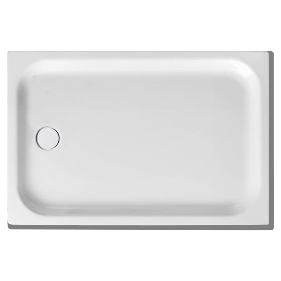 Duschenwanne SCHMIDLIN
120 x 80 x 6,5 cm, Stahl
Ablauf links Mitte D 90 mm
Zargen vorne und rechts
Z0110, Schallisolierung