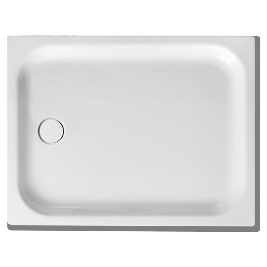 Duschenwanne SCHMIDLIN
120 x 90 x 6,5 cm, Stahl
Ablauf links Mitte D 90 mm
Zargen vorne und rechts
Z0110, Schallisolierung