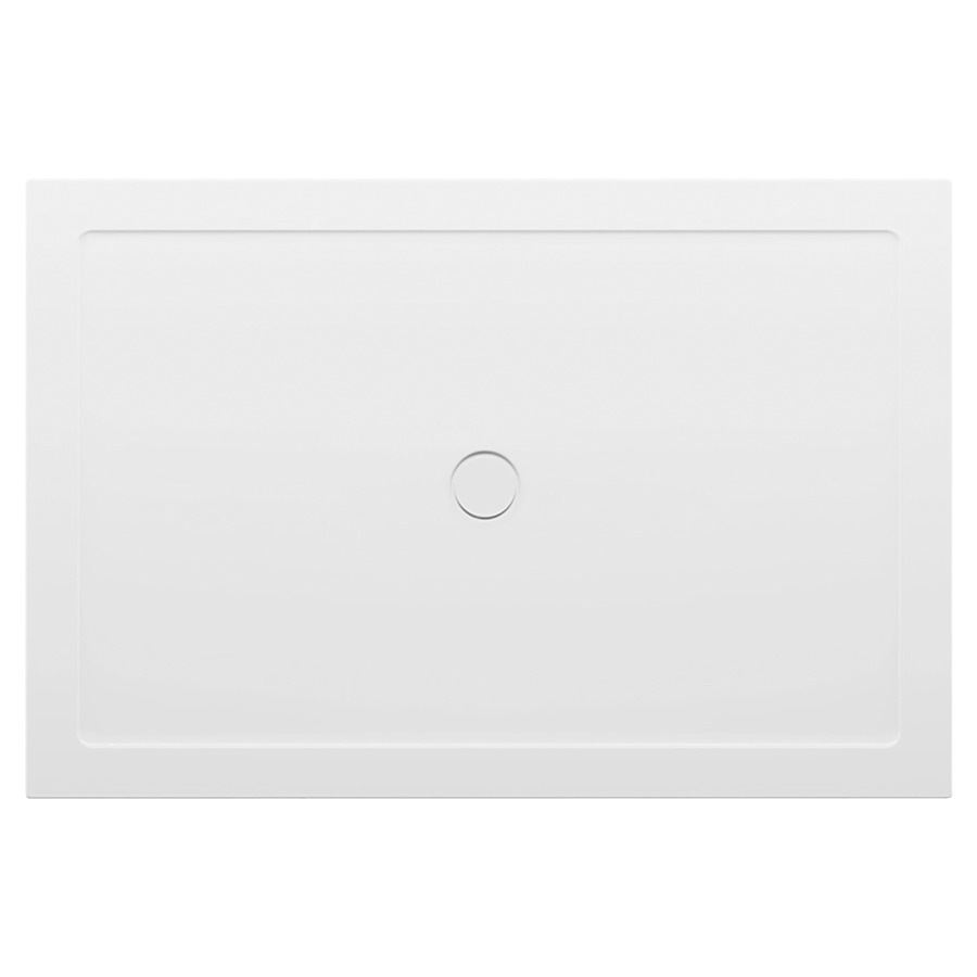 Receveur de douche CONTURA
120 x 80 x 3 cm, acier
écoulement D 90 mm
isolation phonique
sans cadre de montage