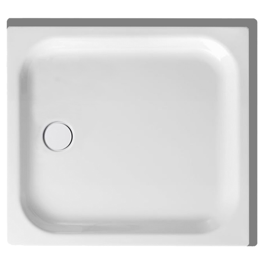 Receveur de douche SCHMIDLIN
100 x 90 x 6,5 cm, acier
écoulement à gauche au milieu
D 90 mm, rebords derrière et
à droite, Z1100, isolation
phonique