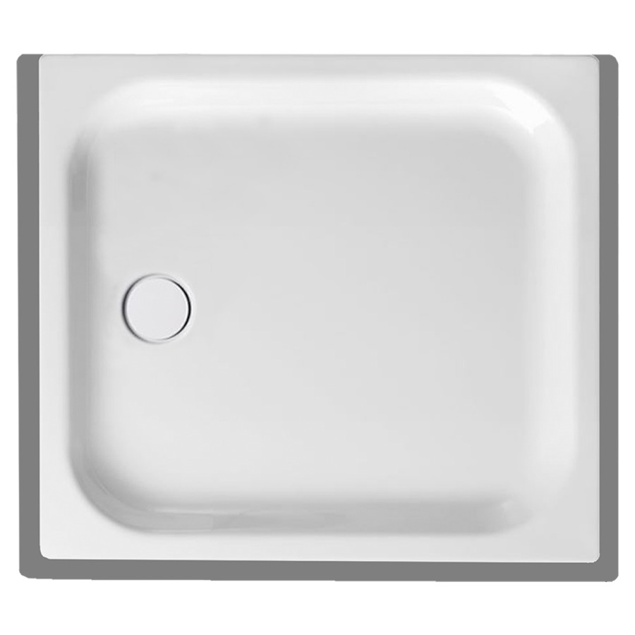 Receveur de douche SCHMIDLIN
100 x 90 x 6,5 cm, acier
écoulement à gauche au milieu
D 90 mm, rebords devant
à gauche et à droite, Z0111
isolation phonique