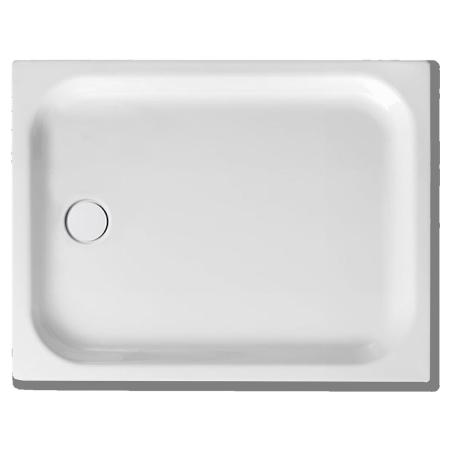 Receveur de douche SCHMIDLIN
110 x 90 x 6,5 cm, acier
écoulement à gauche au milieu
D 90 mm, rebords devant et
à droite, Z0110, isolation
phonique