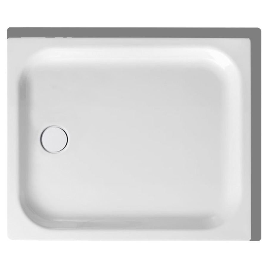 Receveur de douche SCHMIDLIN
110 x 90 x 6,5 cm, acier
écoulement à gauche au milieu
D 90 mm, rebords derrière et
à droite, Z1100, isolation
phonique