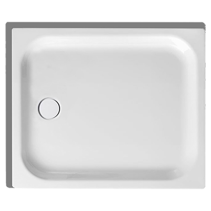 Receveur de douche SCHMIDLIN
110 x 90 x 6,5 cm, acier
écoulement à gauche au milieu
D 90 mm, rebords derrière et
à gauche, Z1001, isolation
phonique