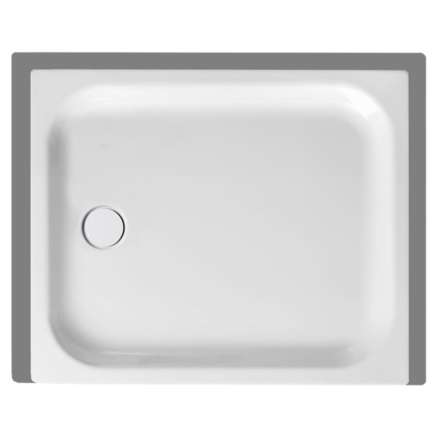 Receveur de douche SCHMIDLIN
110 x 90 x 6,5 cm, acier
écoulement à gauche au milieu
D 90 mm, rebords derrière
à gauche et à droite, Z1101
isolation phonique