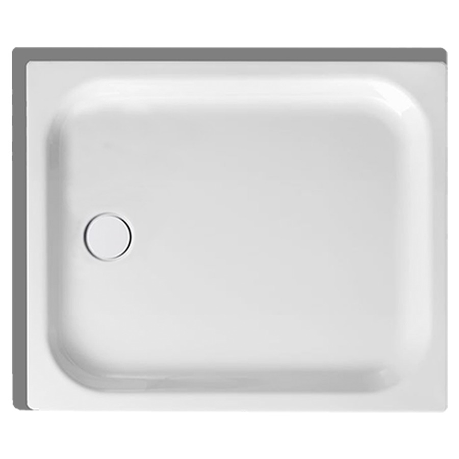Receveur de douche SCHMIDLIN
120 x 100 x 6,5 cm, acier
écoulement à gauche au milieu
D 90 mm, rebords derrière et
à gauche, Z1001, isolation
phonique