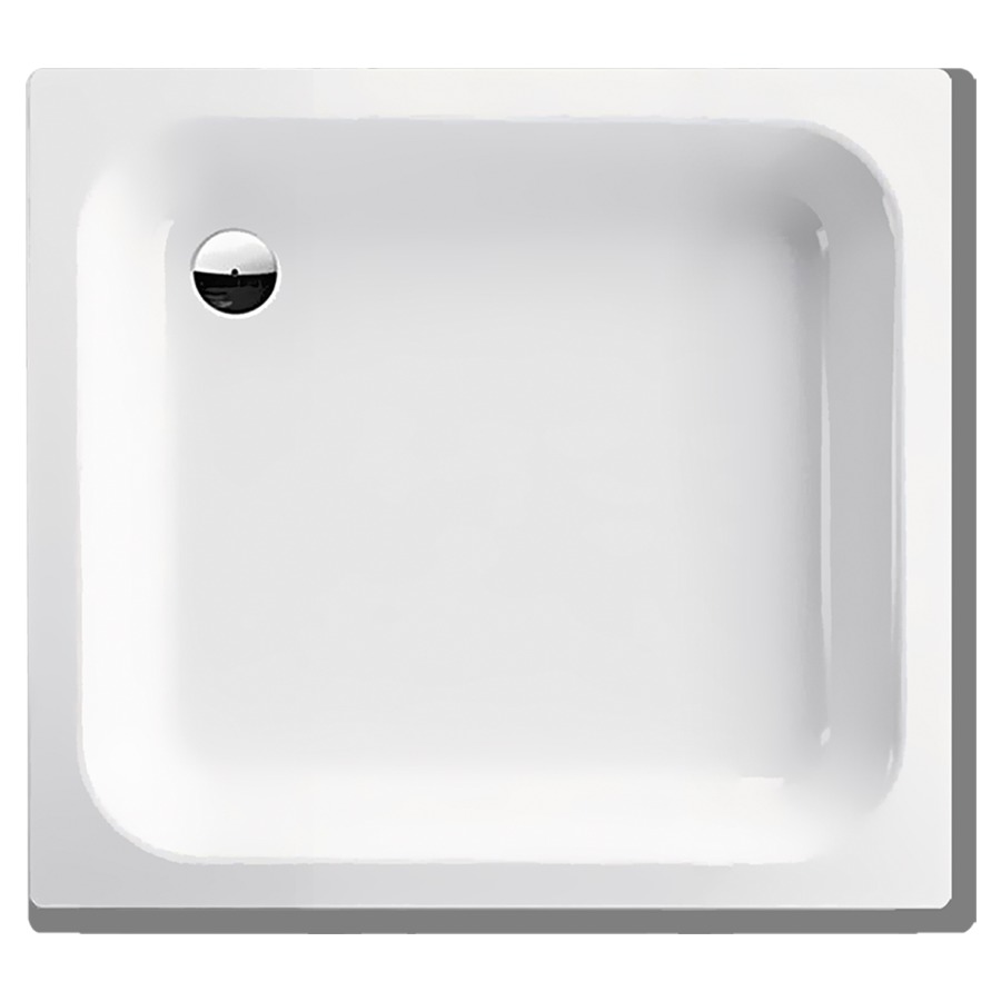 Receveur de douche SCHMIDLIN
90 x 80 x 15 cm, acier
écoulement derrière à gauche
D 52 mm, rebords devant et
à droite, Z0110, isolation
phonique