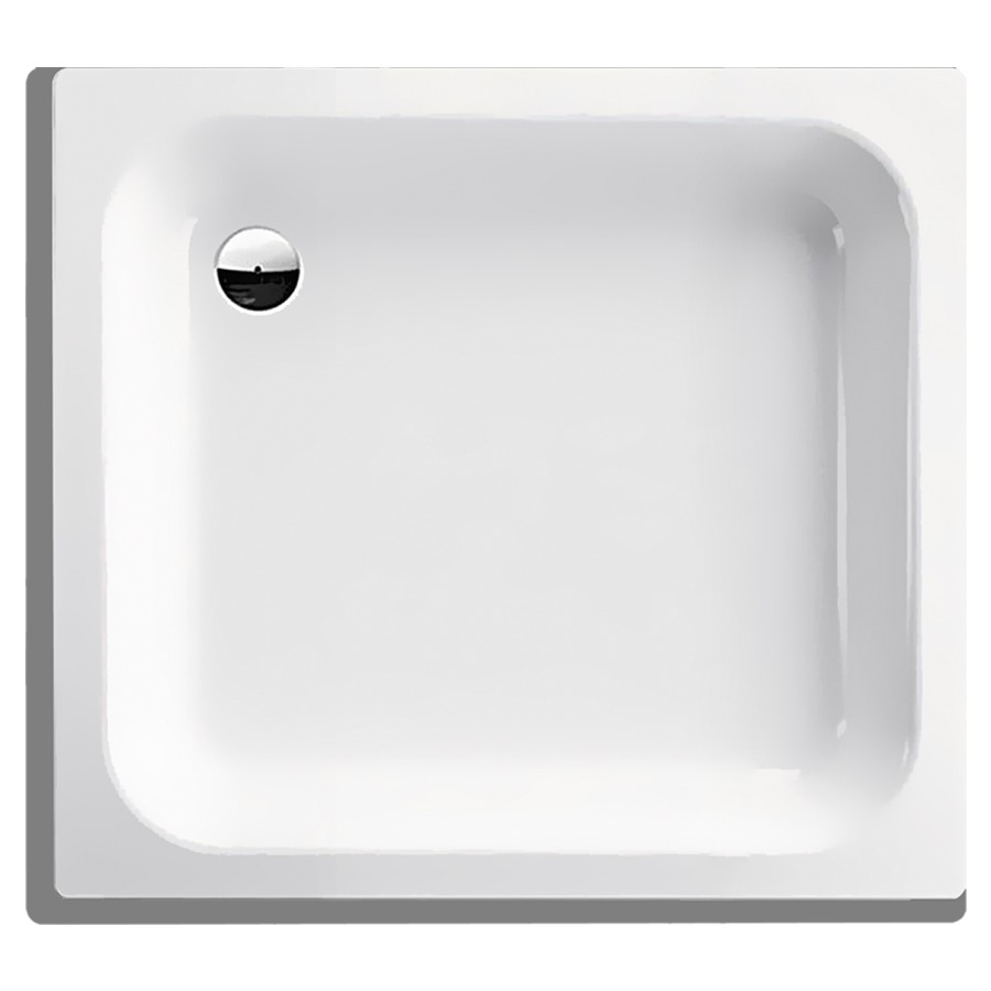 Receveur de douche SCHMIDLIN
90 x 80 x 15 cm acier
écoulement derrière à gauche
D 52 mm, rebords devant et
à gauche, Z0011, isolation
phonique