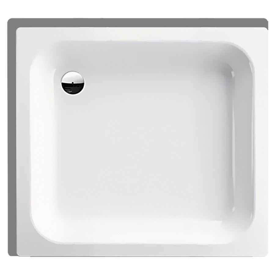 Receveur de douche SCHMIDLIN
90 x 80 x 15 cm, acier
écoulement derrière à gauche
D 52 mm, rebords derrière et
à gauche, Z1001, isolation
phonique