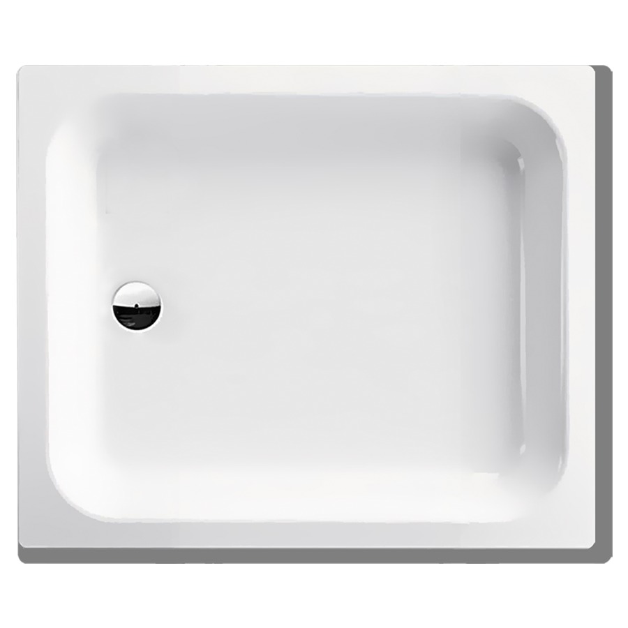 Receveur de douche SCHMIDLIN
100 x 80 x 15 cm, acier
écoulement à gauche au milieu
D 52 mm, rebords devant et
à droite, Z0110, isolation
phonique