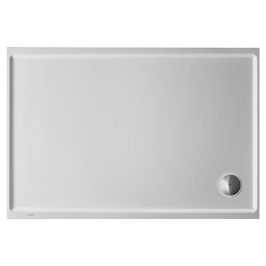 Receveur de douche STARCK SLIMLINE
120 x 5.5 x 80 cm
Plastique, rectangle
écoulement dans l’angle, D 90 mm