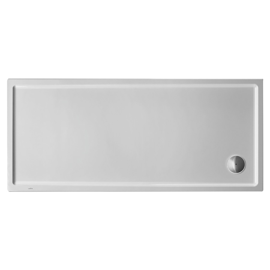 Receveur de douche STARCK SLIMLINE
170 x 6 x 75 cm
Plastique, rectangle
écoulement dans l’angle, D 90 mm