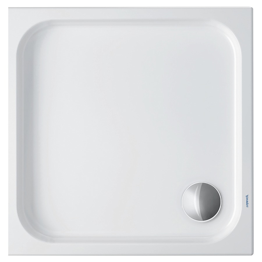 Receveur de douche D-CODE
80 x 8.5 x 80 cm
Plastique, carré
écoulement dans l’angle, D 90 mm