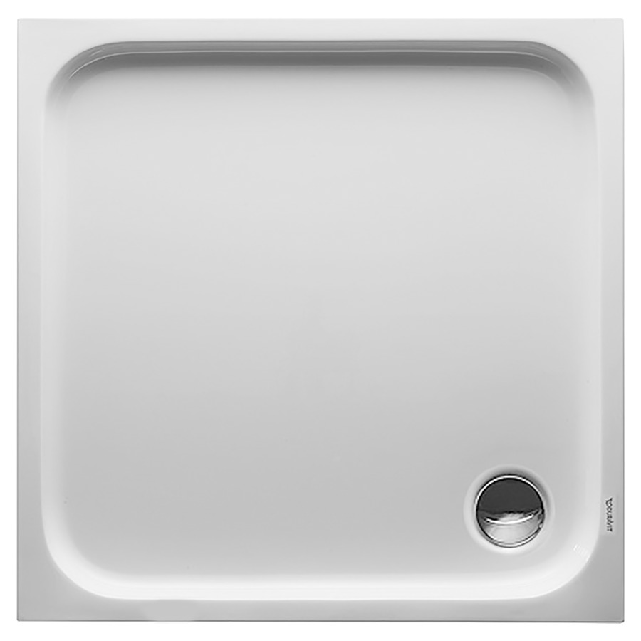 Receveur de douche D-CODE 
90 x 8.5 x 90 cm
Plastique, carré
écoulement dans l’angle, D 90 mm
