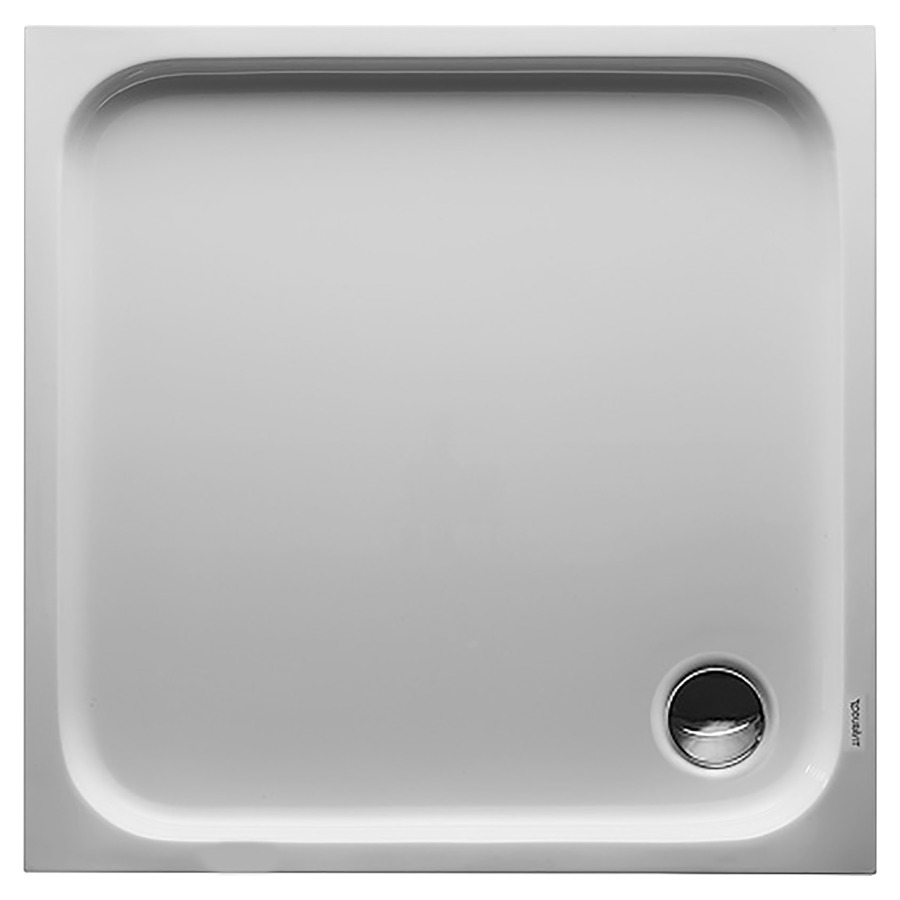 Receveur de douche D-CODE 
90 x 8.5 x 90 cm
Plastique, carré
écoulement dans l’angle, D 90 mm