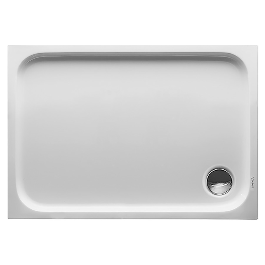 Receveur de douche D-CODE
100 x 8.5 x 70 cm
Plastique, rectangle
écoulement dans l’angle, D 90 mm
