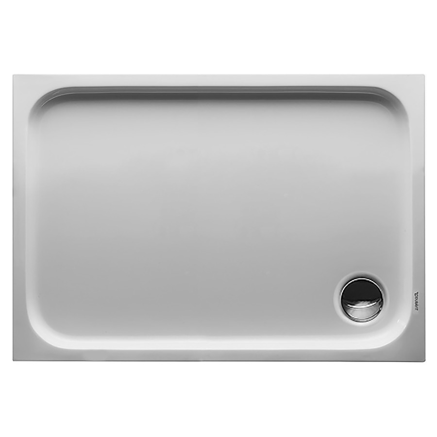 Receveur de douche D-CODE
100 x 8.5 x 70 cm
Plastique, rectangle
écoulement dans l’angle, D 90 mm