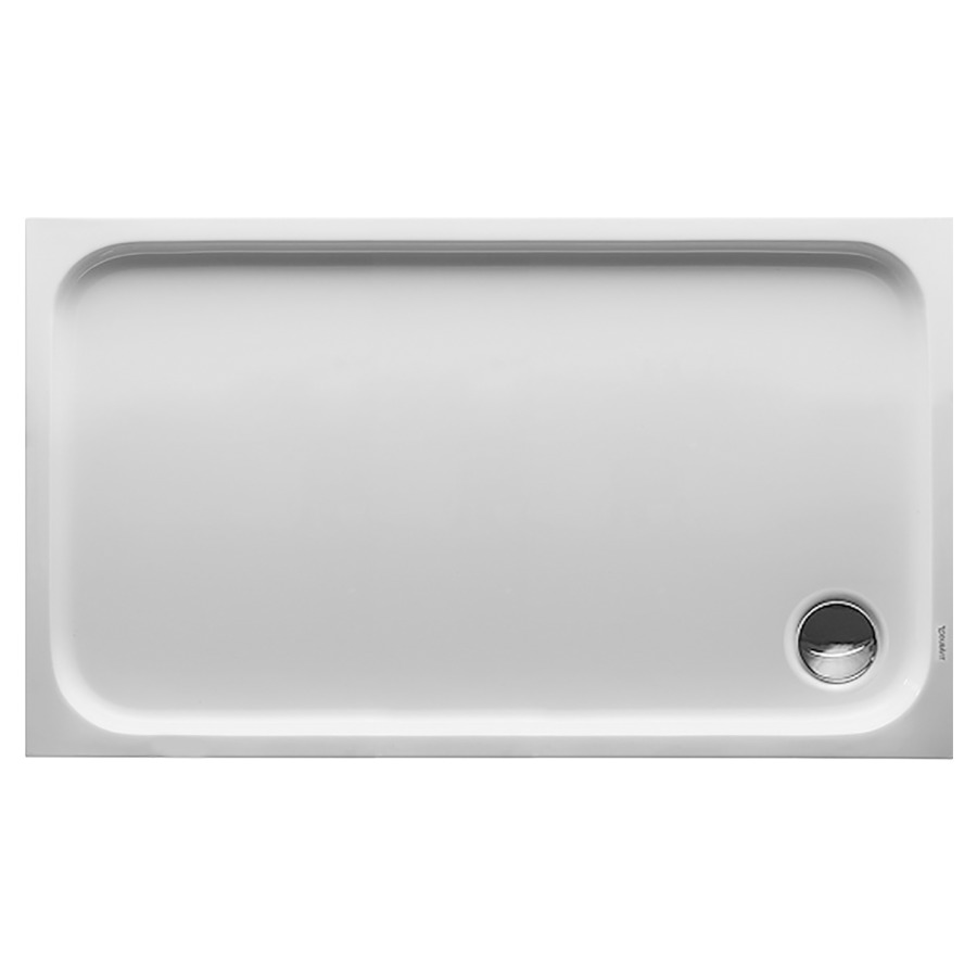 Receveur de douche D-CODE
120 x 8.5 x 70 cm
Plastique, rectangle
écoulement dans l’angle, D 90 mm