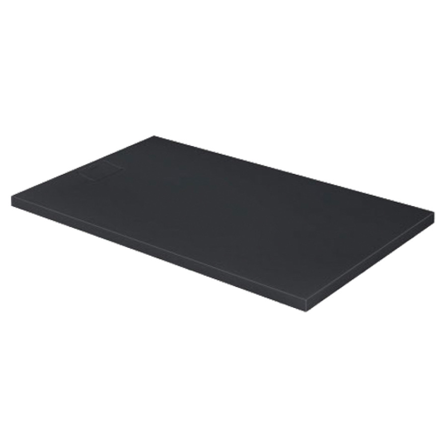 Receveur de douche STONETTO
160 x 5 x 100 cm
DuraSolid, rectangle
écoulement côté court, D 90 mm