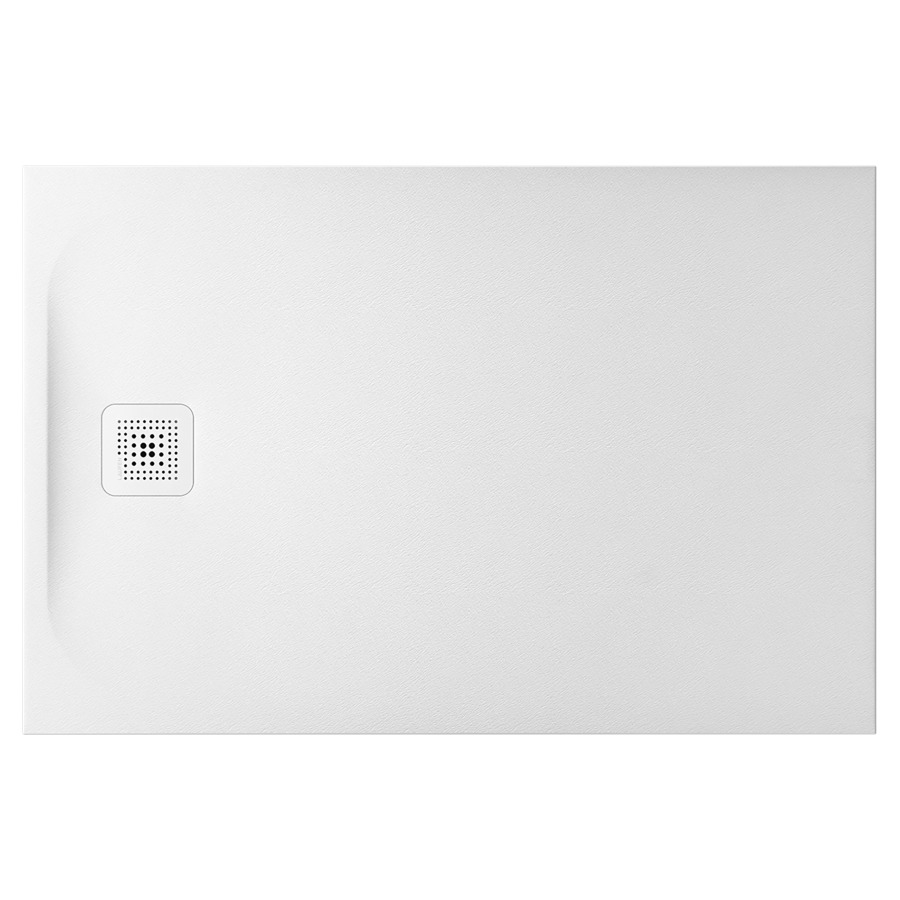 Receveur de douche PRO
120 x 80 x 3.3 cm, Marbond
trou d'écoulement D 90 mm
avec couvercle d'écoulement
amovible