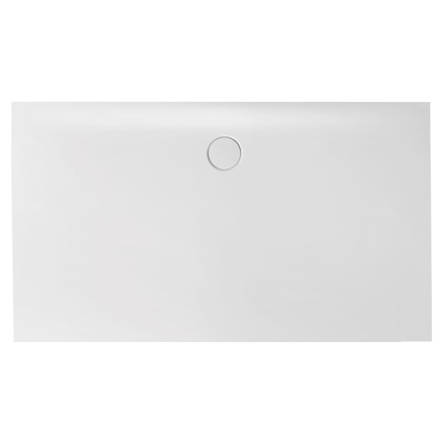 Plan de douche VIVA
140 x 80 x 2,5 cm, acier
isolation phonique
trou d'écoulement D 90 mm
montage au niveau du sol
sans cadre de système à
encastrer