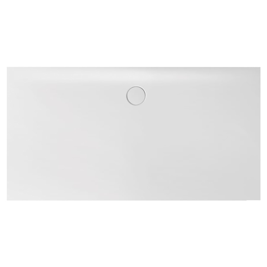 Plan de douche VIVA
170 x 90 x 2,5 cm, acier
isolation phonique
trou d'écoulement D 90 mm
montage au niveau du sol
sans cadre de système à
encastrer