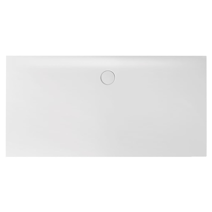 Plan de douche VIVA
160 x 90 x 2,5 cm, acier
isolation phonique
trou d'écoulement D 90 mm
montage au niveau du sol
sans cadre de système à
encastrer