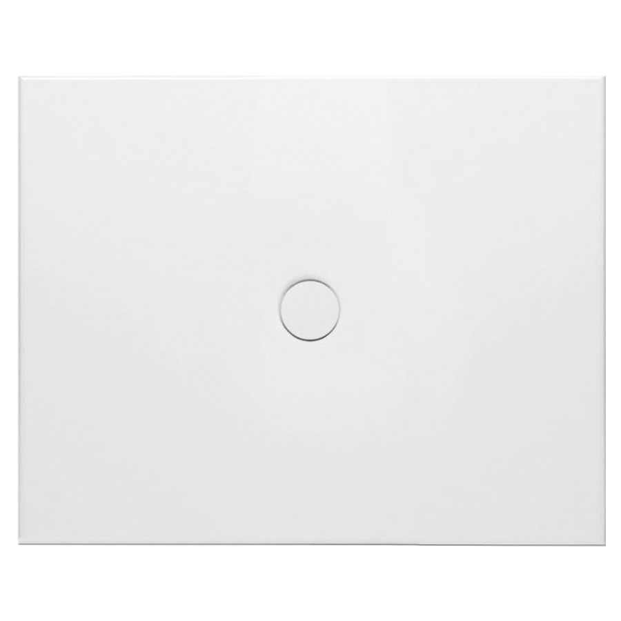 Plan de douche FLOOR
100 x 80 x 2,5 cm, acier
isolation phonique
trou d'écoulement D 90 mm
montage au niveau du sol
sans cadre de système à
encastrer