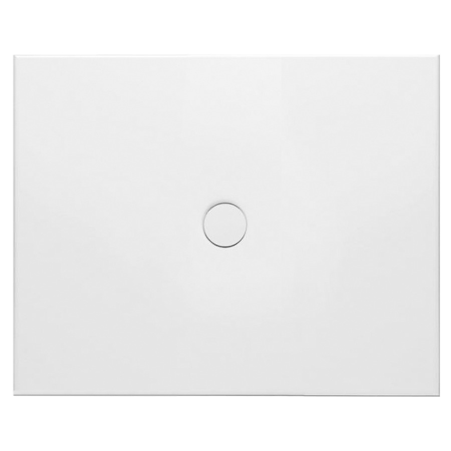 Plan de douche FLOOR
90 x 75 x 2,5 cm, acier
isolation phonique
trou d'écoulement D 90 mm
montage au niveau du sol
sans cadre de système à
encastrer